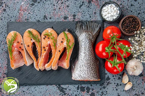 ماهی برای کاهش التهاب و چربی کبد